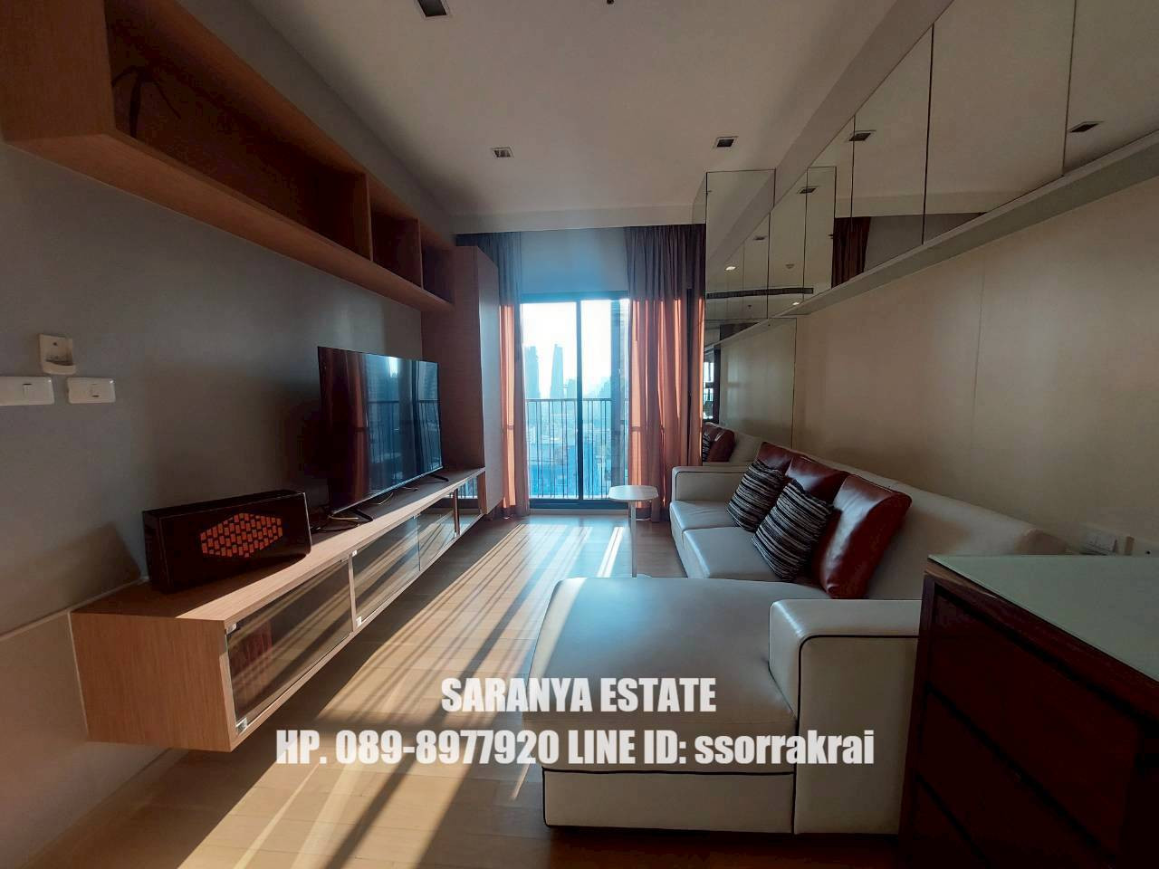 Noble Reveal Only 300 meter to BTS Ekamai 45 Sqm. 1 Bedroom 1 Bathroom Rental Bht. 25,000 Agent Saranya 0898977920 Line ID: ssorrakrai – รูปที่ 2