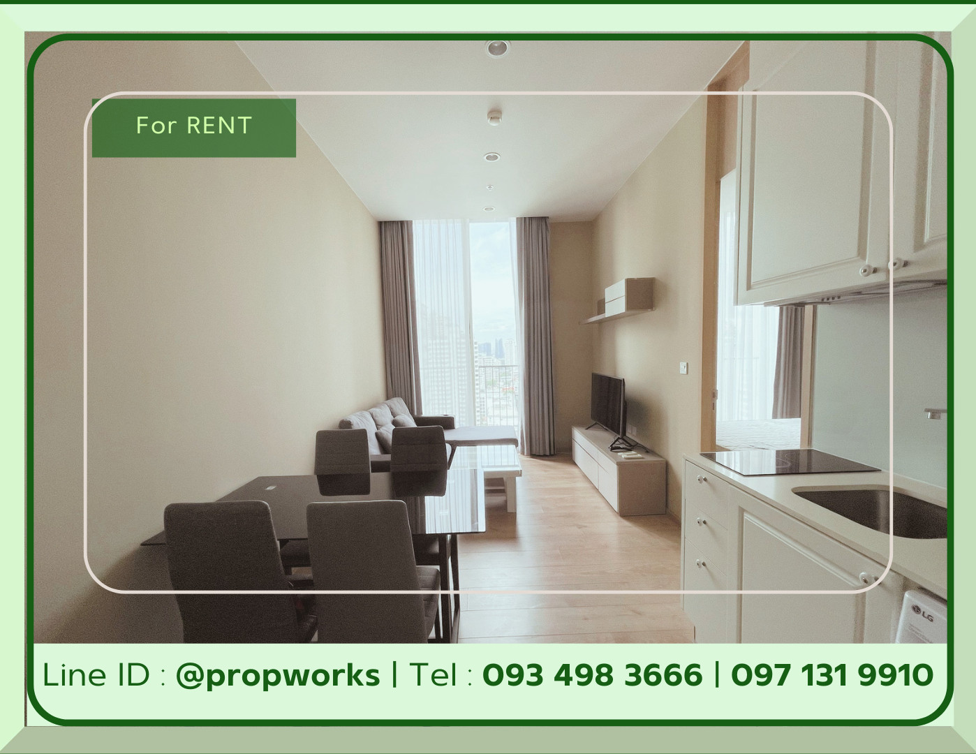 [For Rent] 🎉RCE4019🎉🏢Noble BE 19 | ***Multiple Move-In Ready Units Available!***