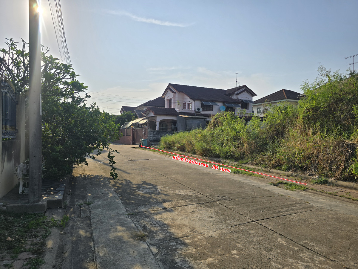 [ขายด่วน] ที่ดินแปลงสวย ทรงสี่เหลี่ยมจัตุรัส 106.1 ตร.ว. ม.ชัยพฤกษ์ บางแวก (ซอย 3/11) เหมาะสร้างบ้าน – รูปที่ 2