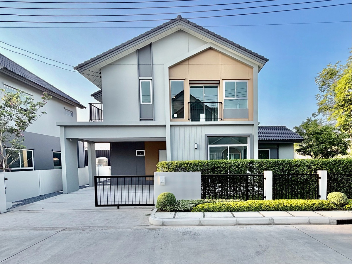 บ้านเดี่ยวใหม่ เดินทางสะดวกใกล้ทางด่วนศรีรัช และเซ็นทรัลปิ่นเกล้า บ้านเดี่ยวใหม่ เดินทางสะดวกใกล้ทางด่วนศรีรัช และเซ็นทรัลปิ่นเกล้า