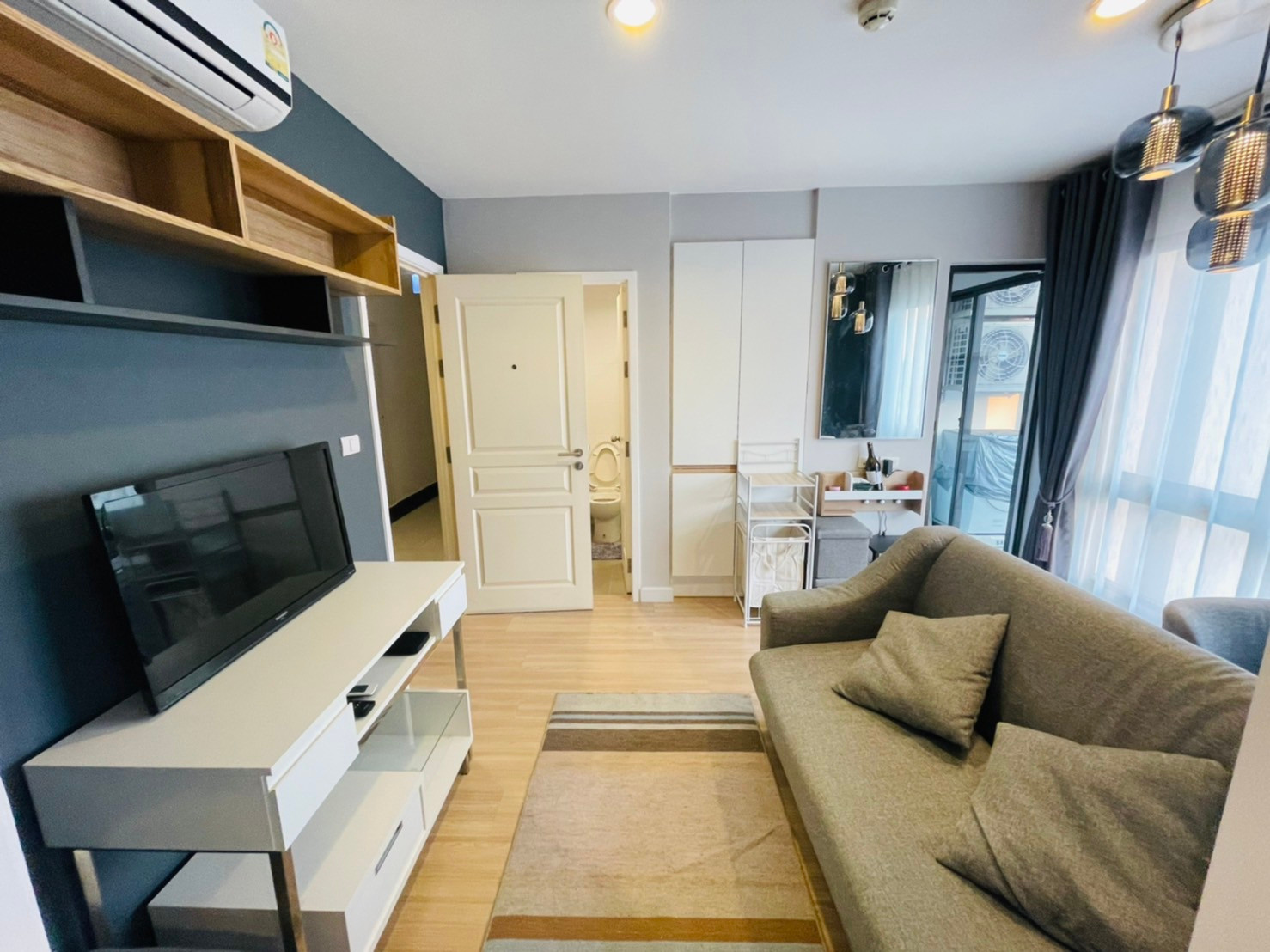 Low rise condo! The Nest Sukhumvit 22 600m. from MRT Queensirikrit 1ห้องนอน 1ห้องน้ำ 30 ตรม. 16,500ต่อเดือน Low rise condo! The Nest Sukhumvit 22 600m. from MRT Queensirikrit 1ห้องนอน 1ห้องน้ำ 30 ตรม. 16,500ต่อเดือน