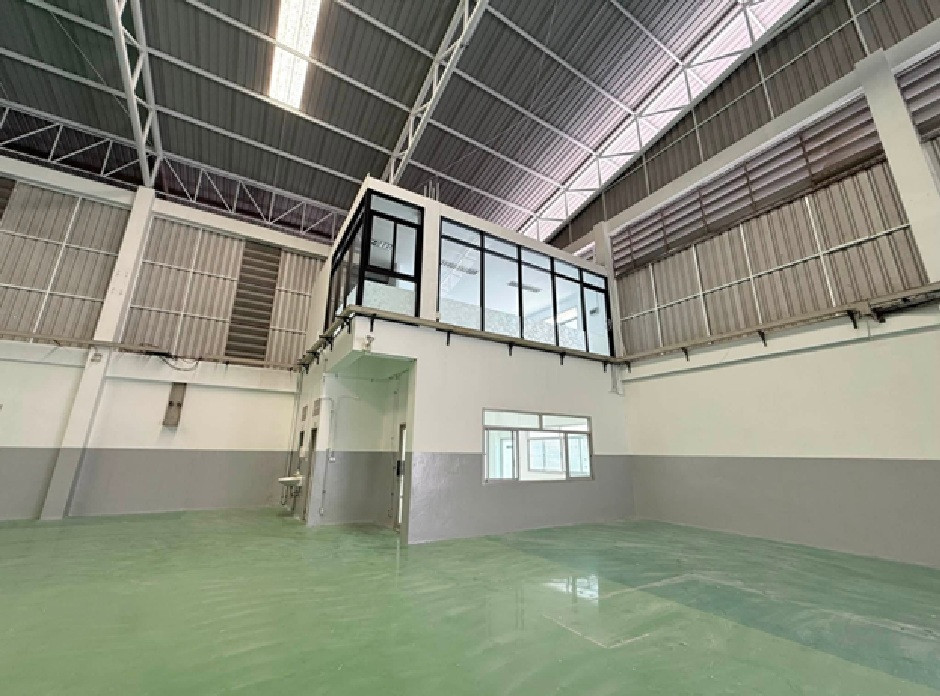 For Rent: Warehouse, factory with office, 2 floors / Free Zone. Can request Ror.4 license. There are 2 units available / usable area 3997 square meters / location Bangna-Trad km. 46 / 40 foot trailer can enter and exit. – รูปที่ 4