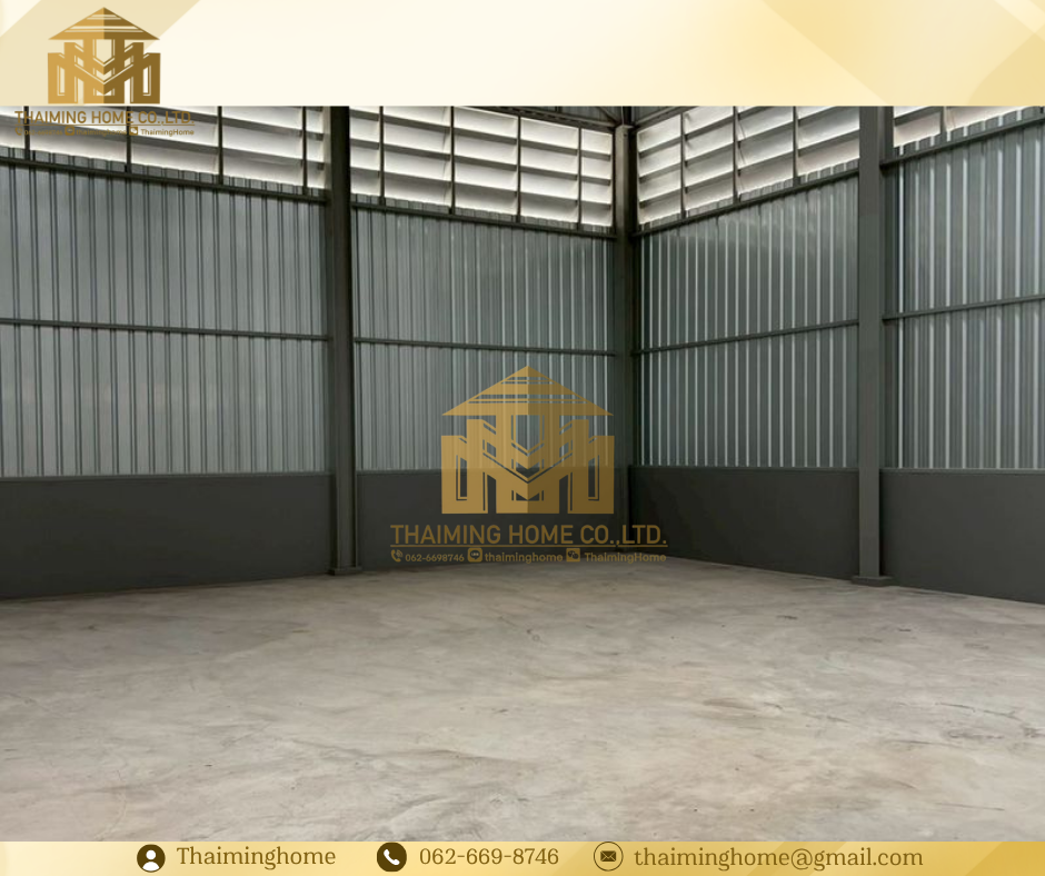 For rent: Newly built warehouse 200 sq m with office and bathroom, Phra Samut Chedi, Khlong Suan, Samut Prakan (TW8-20326) – รูปที่ 4