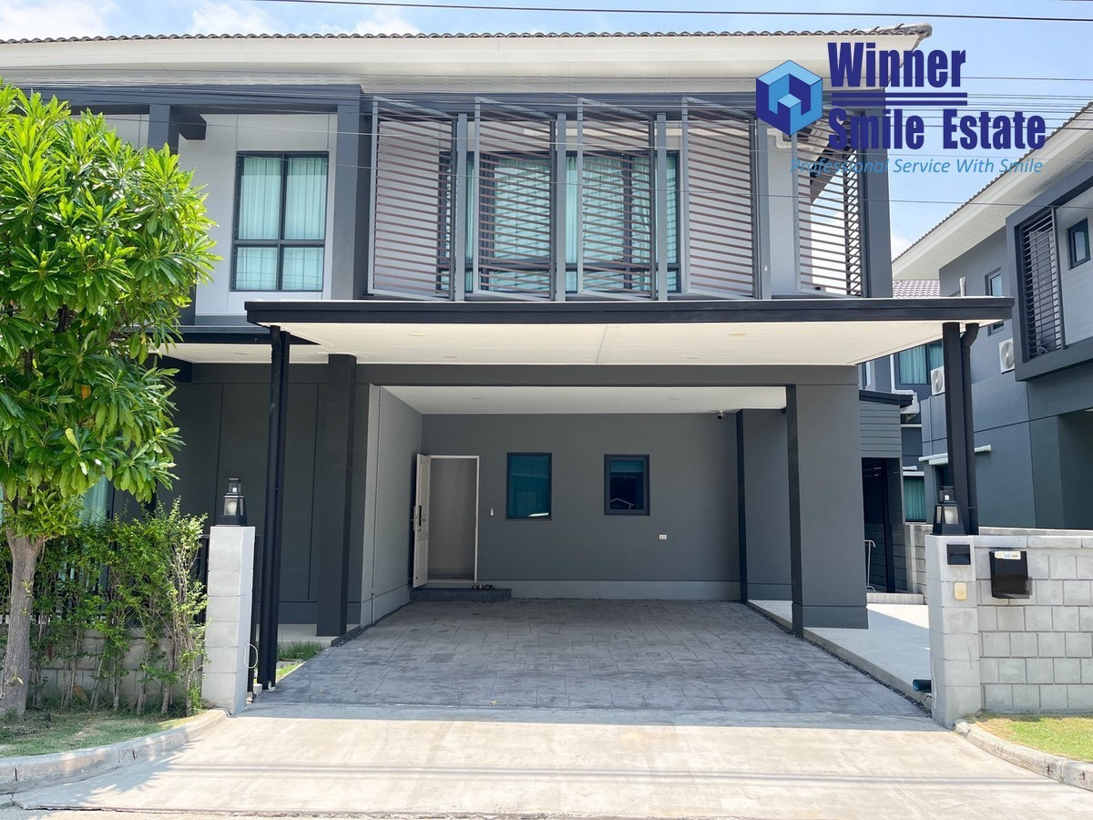 Single house for sale, Centro Bangna, King Kaew, 4 bedrooms, fully furnished, beautiful, new, ready to move in. Single house for sale, Centro Bangna, King Kaew, 4 bedrooms, fully furnished, beautiful, new, ready to move in.