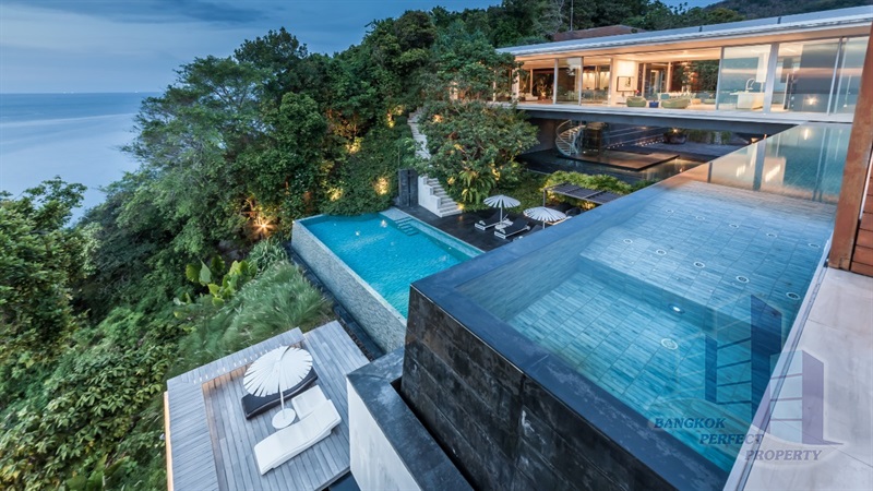 Amazing Oceanfront Ultra-Modern Villa, in Kamala Phuket For Sale – รูปที่ 3