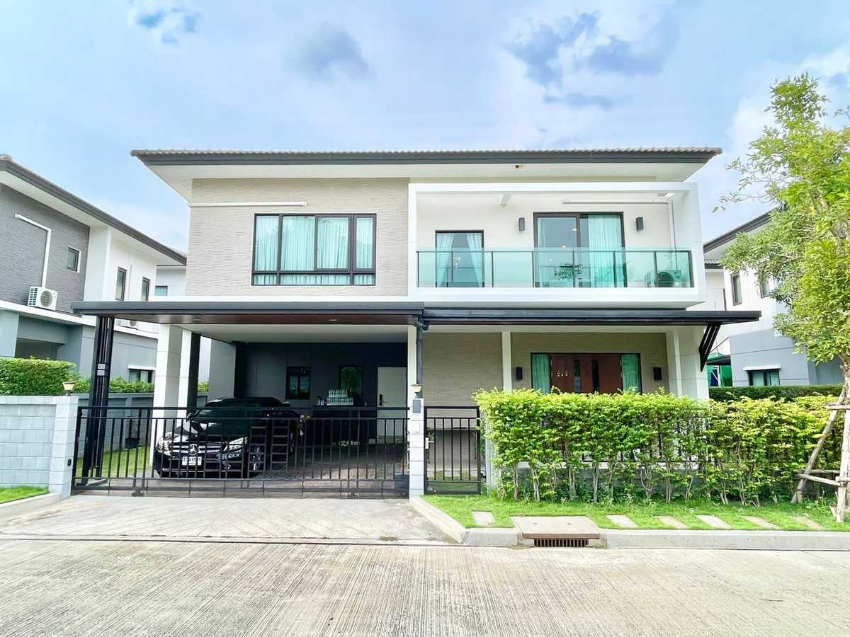 *HOT*2-story detached house for sale, The City Ratchaphruek-Pinklao, 62 sq m., quiet end of the alley, in front of the house not in front of anyone, easy parking!!!!