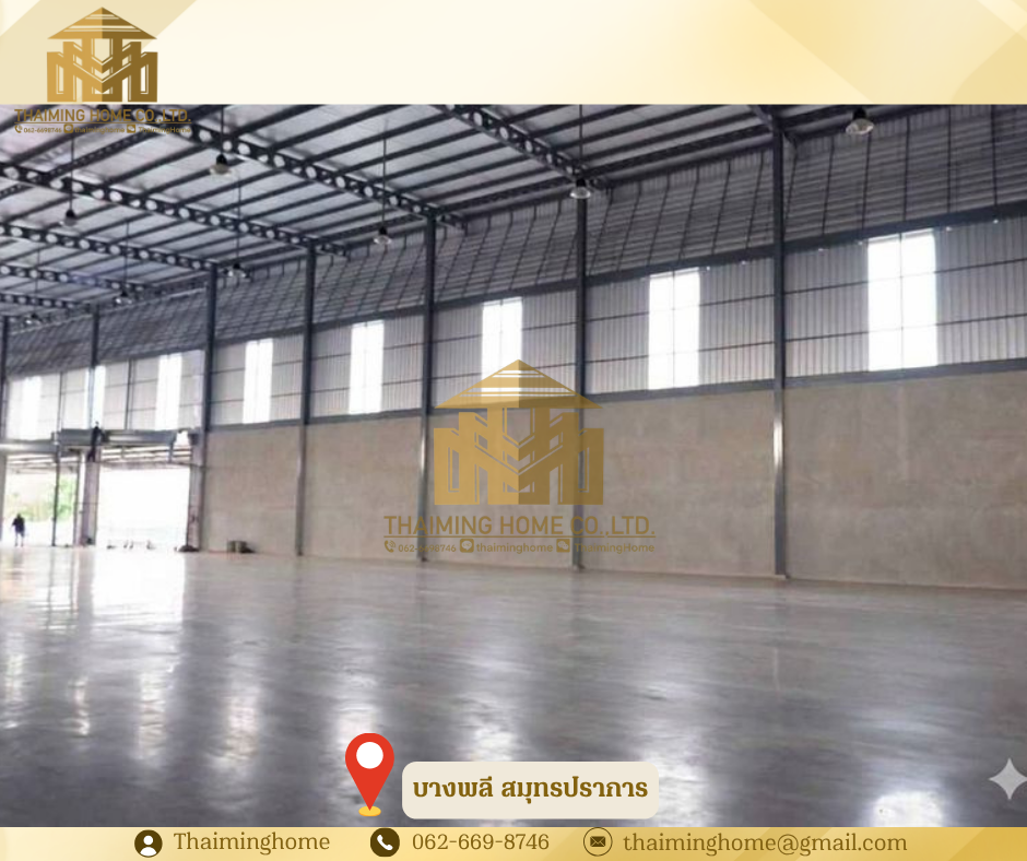 Warehouse for rent, size 1,660 Bang Chalong, Bang Phli, Samut Prakan (Property Code TW4-20926) – รูปที่ 2