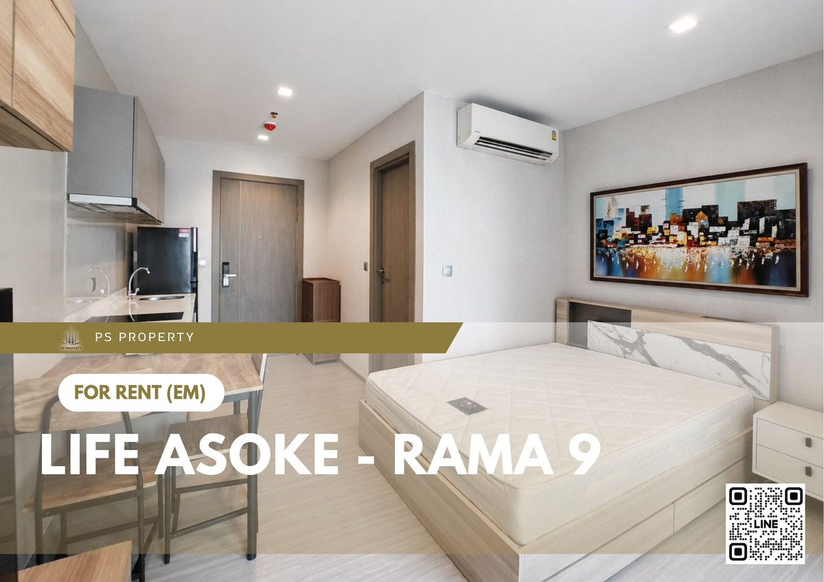 For Rent 🔥 Life Asoke - Rama 9 🔥 Fully furnished with appliances. Near Central Rama 9. For Rent 🔥 Life Asoke - Rama 9 🔥 Fully furnished with appliances. Near Central Rama 9.