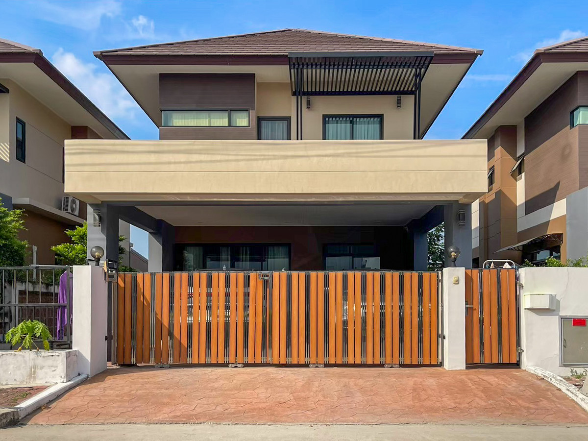 Single house for sale, Arena Garden Bangna-Suvarnabhumi: Arena Garden Bangna-Suvarnabhumi, beginning of the project.
