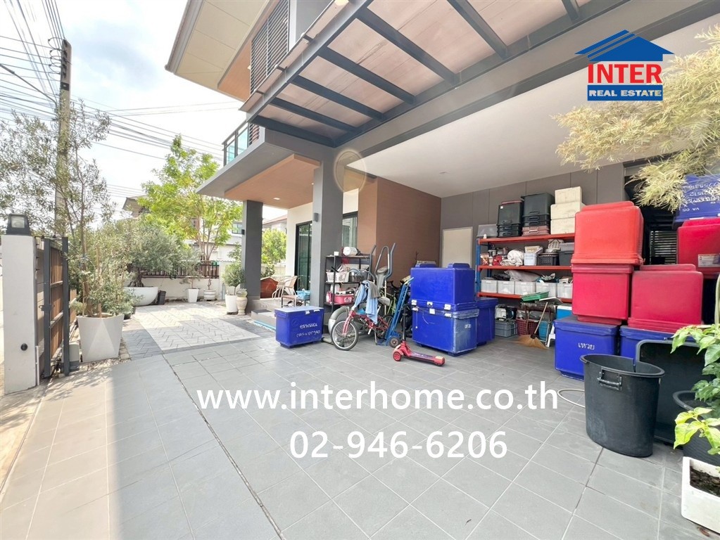 บ้านเดี่ยว 2 ชั้น 52.4 ตร.ว. หมู่บ้านภูมิชนก พุทธมณฑลสาย4-5 ซอยเพลินเพชร ซอยกระทุ่มลุ้ม27 ถนนพุทธมณฑลสาย5 ถนนพุทธมณฑลสาย4 กระทุ่มแบน สมุทรสาคร – รูปที่ 3