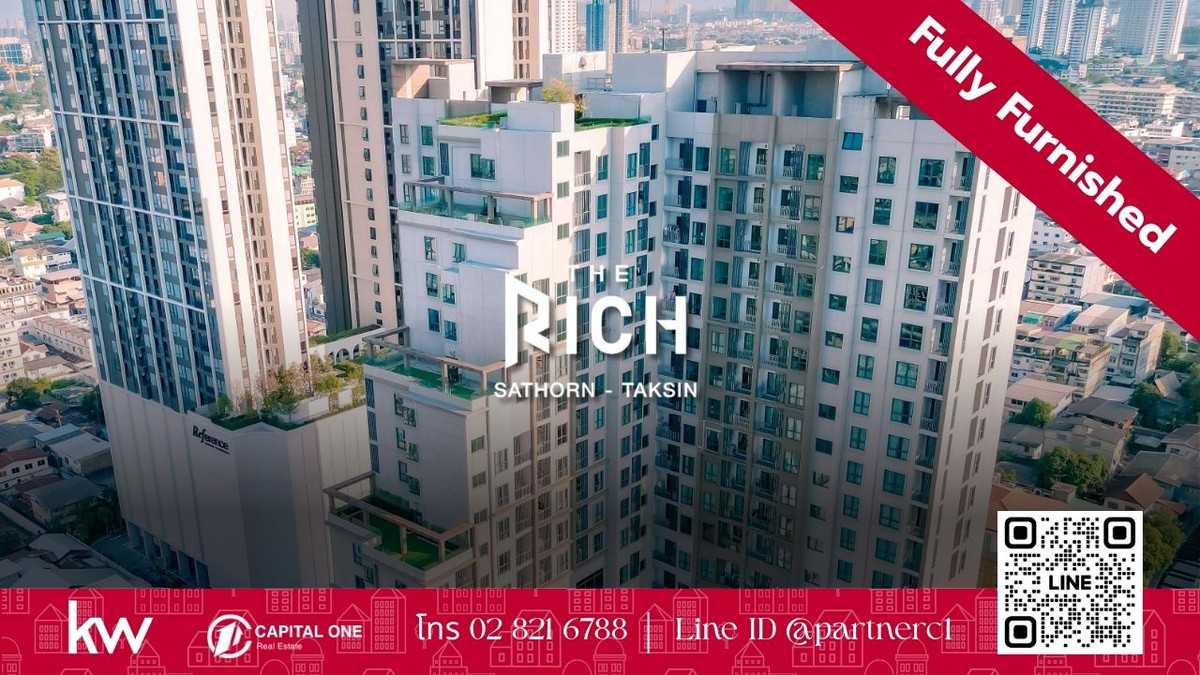 🏙️ For rent: The Rich Sathorn-Taksin (The Rich Sathorn-Taksin) KWTH3551