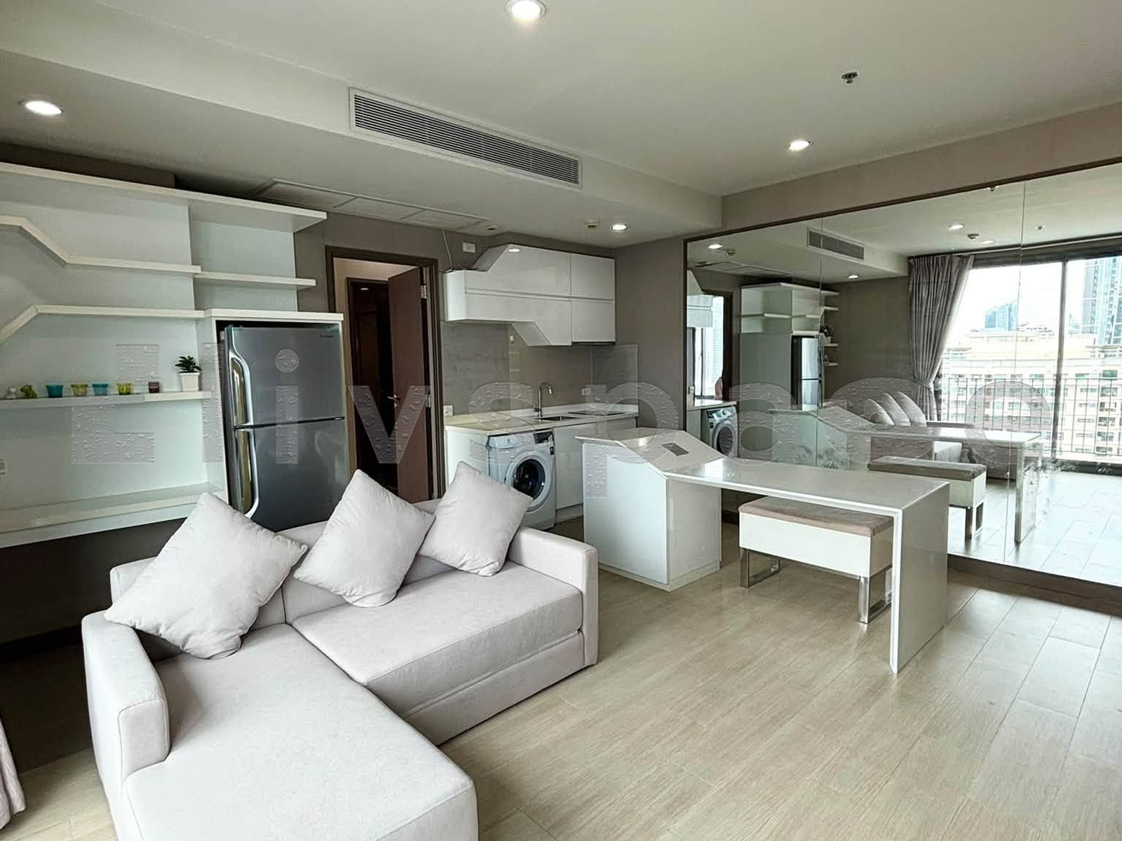▚ L0RC52ツ ให้เช่า Pyne By Sansiri 1Bed 45ตร.ม. ชั้นสูง บิวท์อินสวย แต่งครบ ติด BTS ราชเทวี 0 เมตร✨ – รูปที่ 3