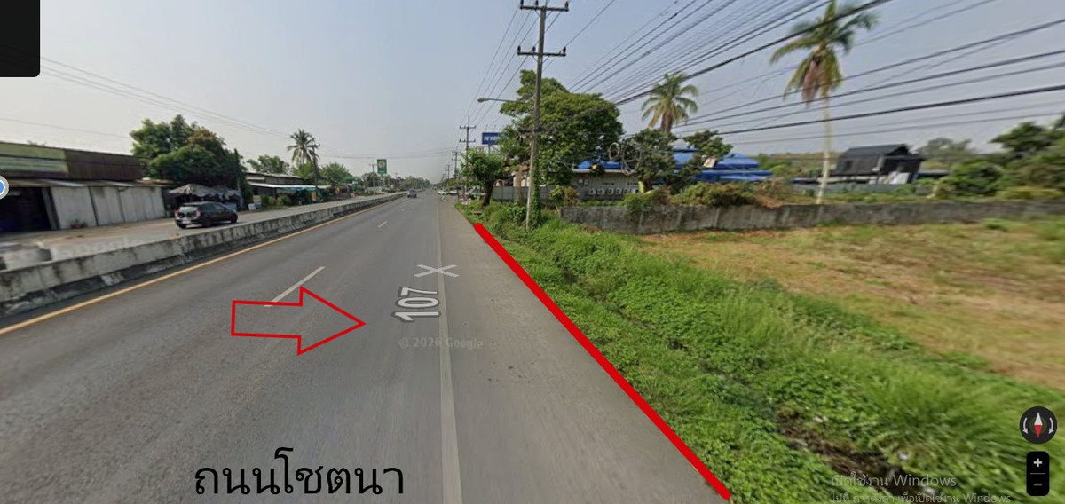 ขายที่ดิน 2 ไร่ ติดถนนโชตนา107 ใกล้ตลาดทวีโรจน์ – รูปที่ 3