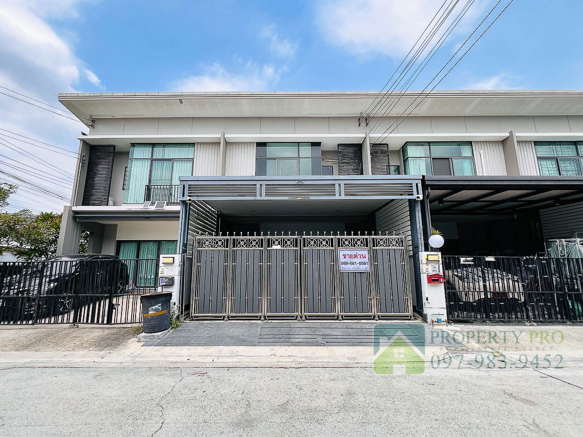TownHouse for Sale Pruksa Ville 85 Thawi Watthana, 3 bedroom 23 sq wah 128 sqm Near Phetkasem, Bang Khae, Phutthamonthon Sai 3 : EL26S-003 TownHouse for Sale Pruksa Ville 85 Thawi Watthana, 3 bedroom 23 sq wah 128 sqm Near Phetkasem, Bang Khae, Phutthamonthon Sai 3 : EL26S-003