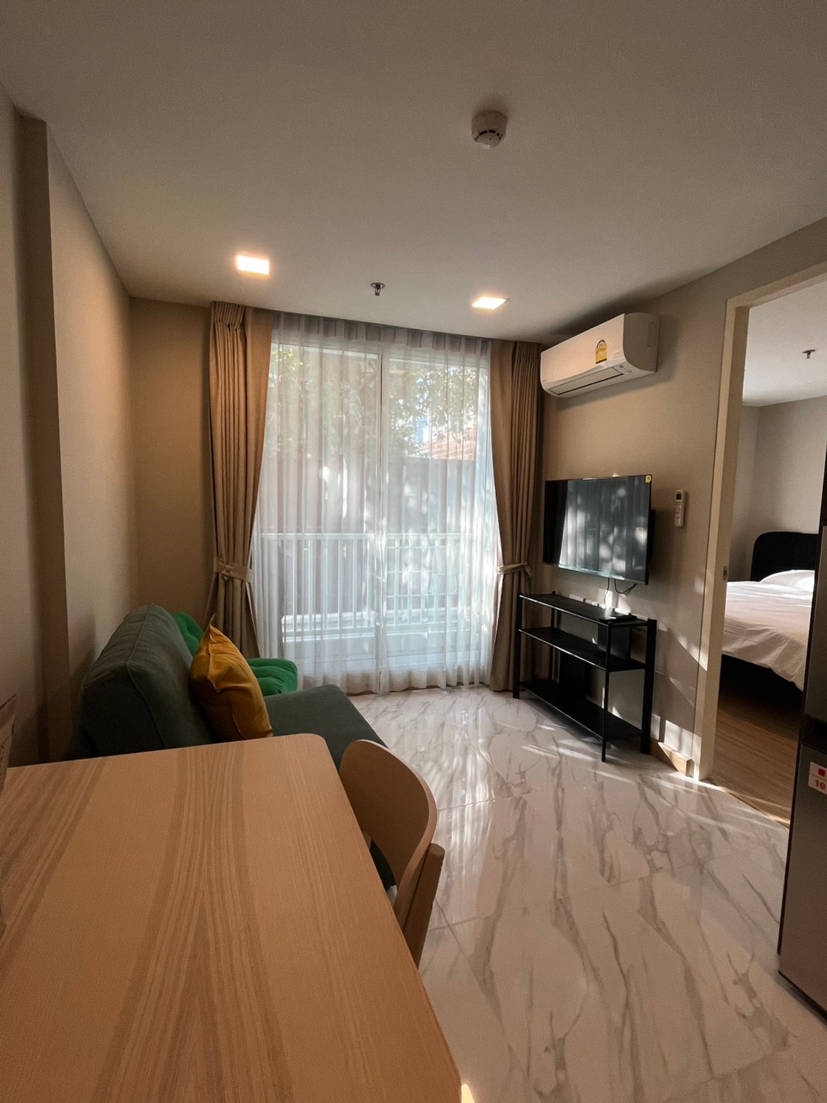 ให่เช่า 1 ห้องนอนใหม่ ชั้น2 Bless residence Ekamai 22 – รูปที่ 2