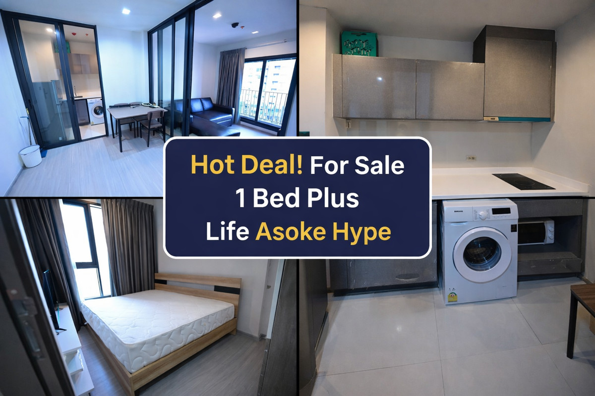 ✨Top Pick!!! For Sale Cozy 1 Bed Plus, Top notch amenities Life Asoke Hype✨ ✨Top Pick!!! For Sale Cozy 1 Bed Plus, Top notch amenities Life Asoke Hype✨