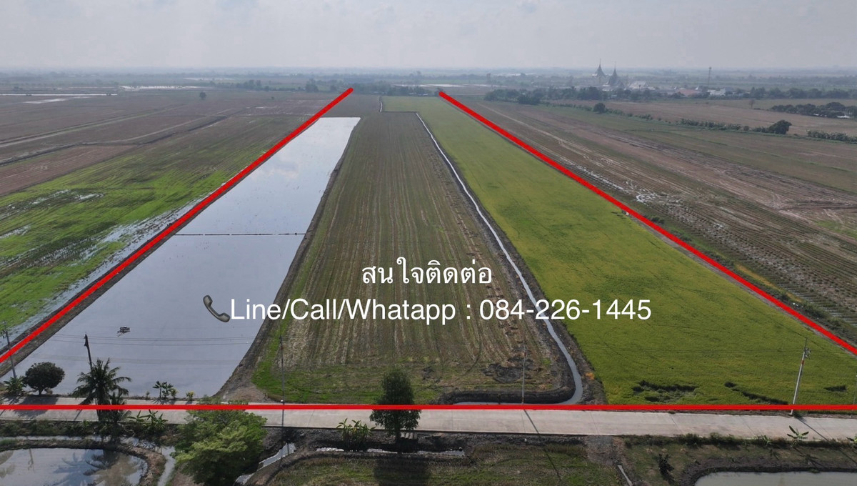 📢📍Land for sale, beautiful view, Chachoengsao, suitable for investment, factory, warehouse or housing development✨ – รูปที่ 2