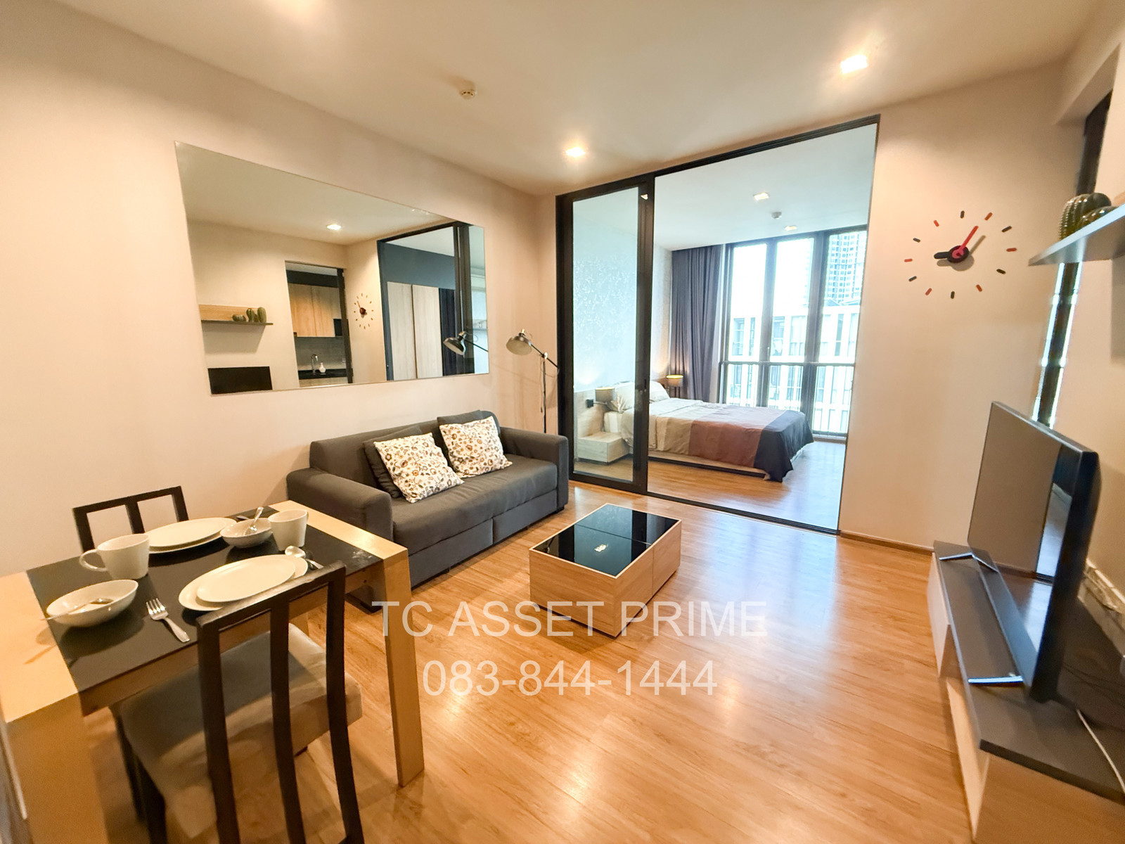 📍𝐅𝐨𝐫 𝐑𝐞𝐧𝐭! 𝐇𝐚𝐬𝐮 𝐇𝐚𝐮𝐬 1 Bedroom 37 SQ.M, 7th Floor, Inner Garden View, Building A📍 𝐎𝐧𝐥𝐲 𝟏𝟖,𝟎𝟎𝟎 𝐁𝐚𝐡𝐭/ 𝐌𝐨𝐧𝐭𝐡