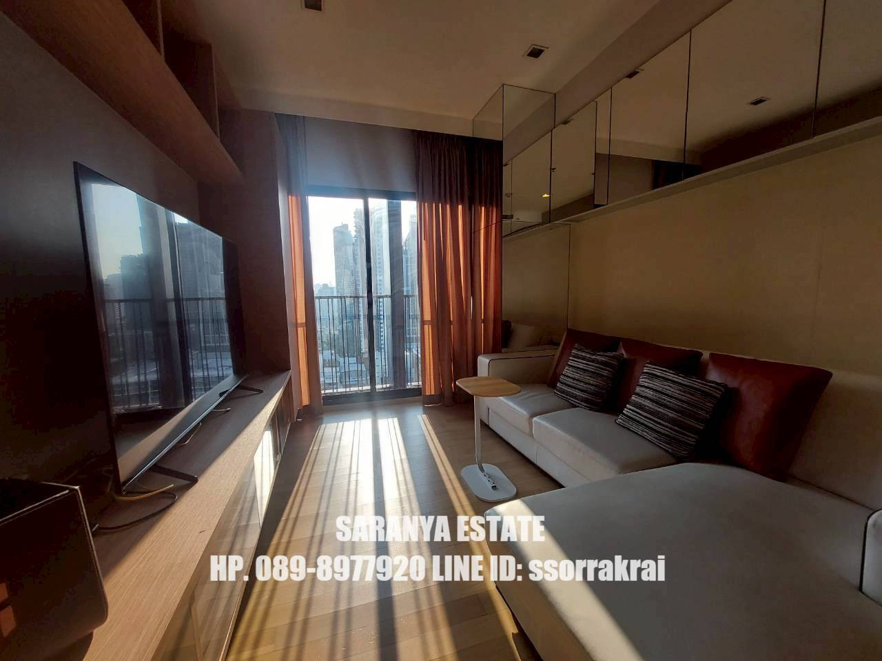 Noble Reveal Only 300 meter to BTS Ekamai 45 Sqm. 1 Bedroom 1 Bathroom Rental Bht. 25,000 Agent Saranya 0898977920 Line ID: ssorrakrai – รูปที่ 3