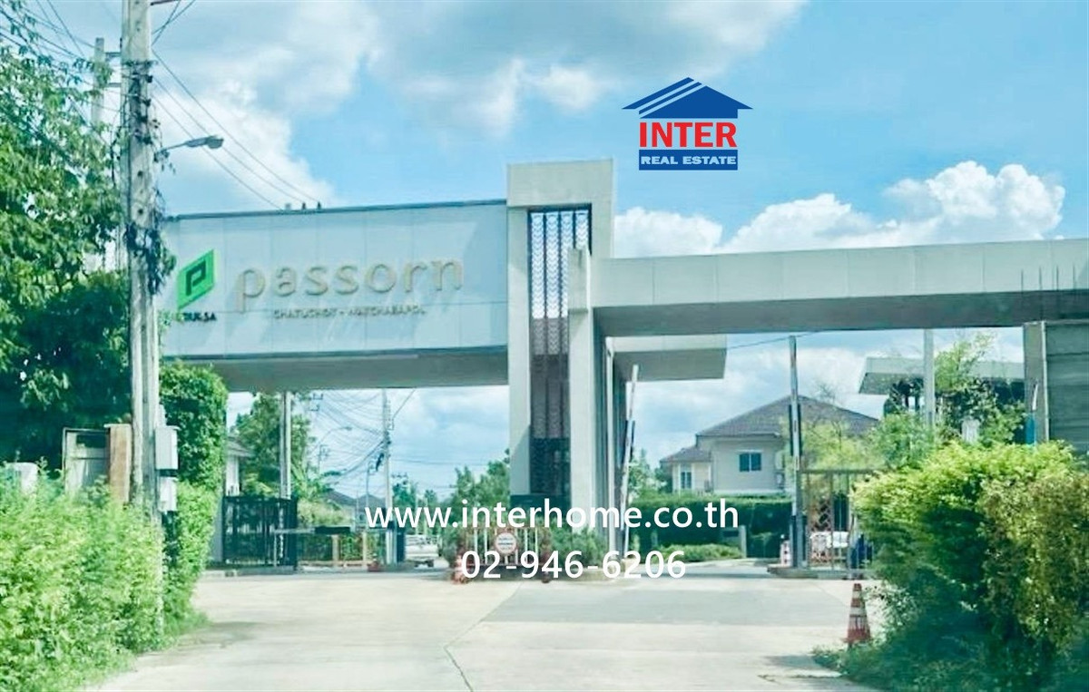 2-story detached house, 61.5 sq m, Passorn Prestige Village. Chatuchot-Watcharaphon, Soi Chatuchot 6, Chatuchot Road, Sai Mai District, Bangkok 2-story detached house, 61.5 sq m, Passorn Prestige Village. Chatuchot-Watcharaphon, Soi Chatuchot 6, Chatuchot Road, Sai Mai District, Bangkok