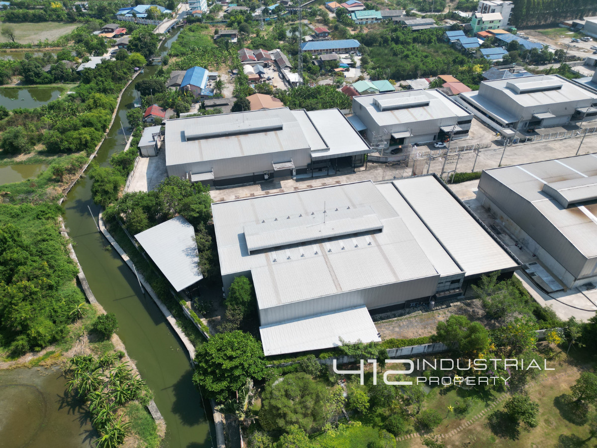 ขายโรงงาน 3,450 ตร.ม. เนื้อที่ 5 ไร่ 🟪ผังสีม่วง น้ำไฟพร้อม รถใหญ่เข้าได้ บางเสาธง, สมุทรปราการ ขายโรงงาน 3,450 ตร.ม. เนื้อที่ 5 ไร่ 🟪ผังสีม่วง น้ำไฟพร้อม รถใหญ่เข้าได้ บางเสาธง, สมุทรปราการ