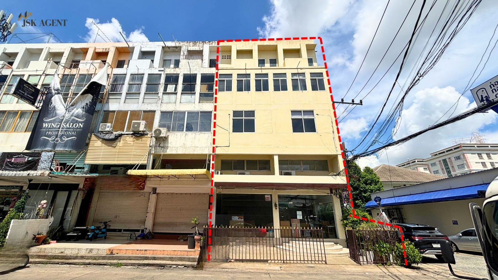 📣 ให้เช่าด่วน! อาคารพาณิชย์ 2 คูหา 4.5 ชั้น หลังมุม ทำเลทอง รามคำแหง 164 แยก 8   – รูปที่ 2