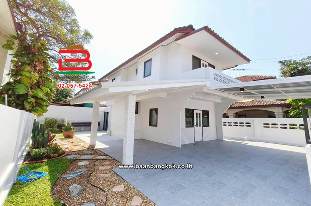 บ้านเดี่ยว หมู่บ้านอัมรินทร์นิเวศน์ 3 ผัง 1 เนื้อที่ 43 ตร.ว. (ซอยสายไหม 13) ถนนพหลโยธิน แขวงสายไหม เขตสายไหม – รูปที่ 4