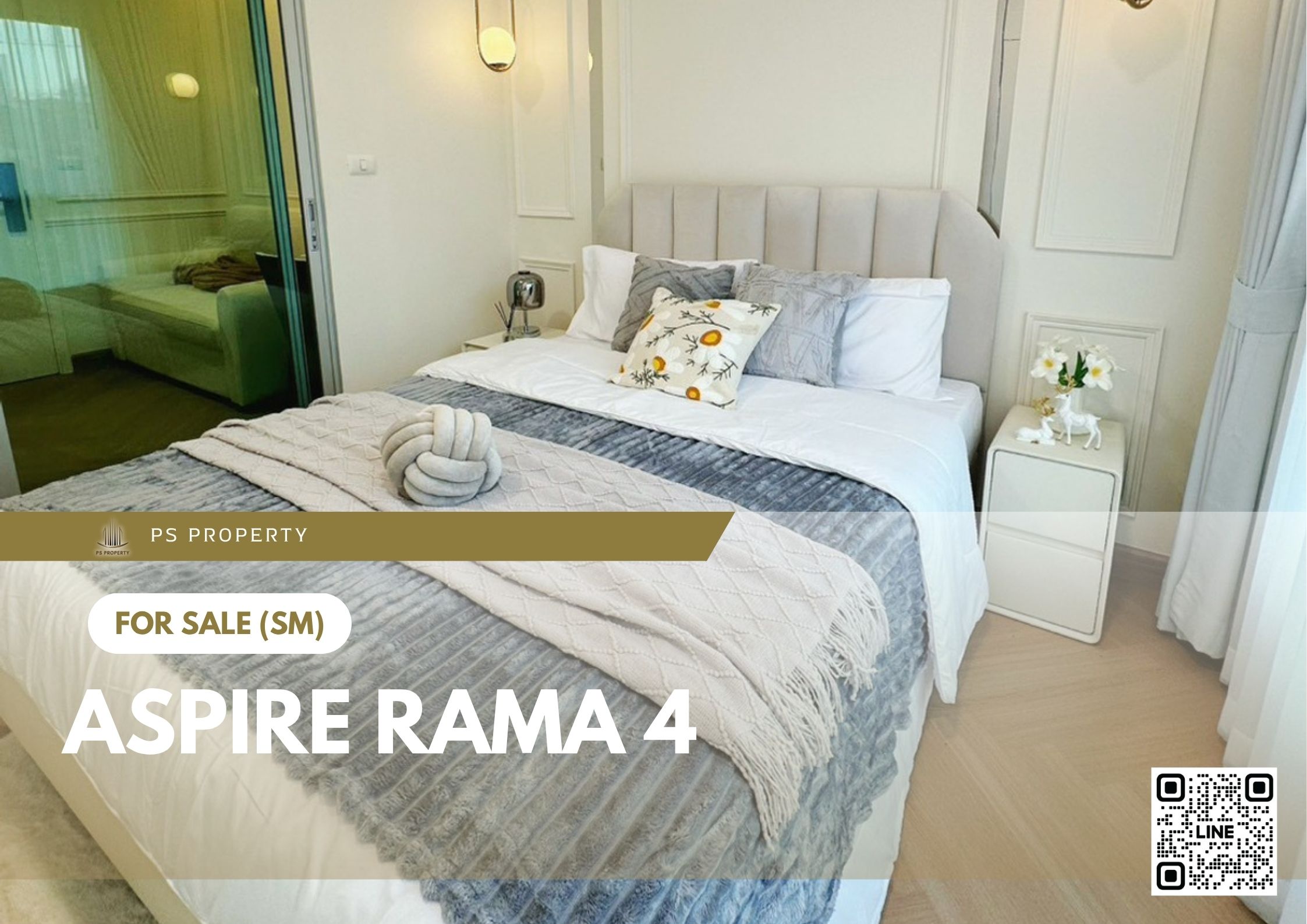 Urgent sale! 📍 Aspire Rama 4 📍 Fully furnished and equipped with appliances. Near BTS Ekkamai. Urgent sale! 📍 Aspire Rama 4 📍 Fully furnished and equipped with appliances. Near BTS Ekkamai.