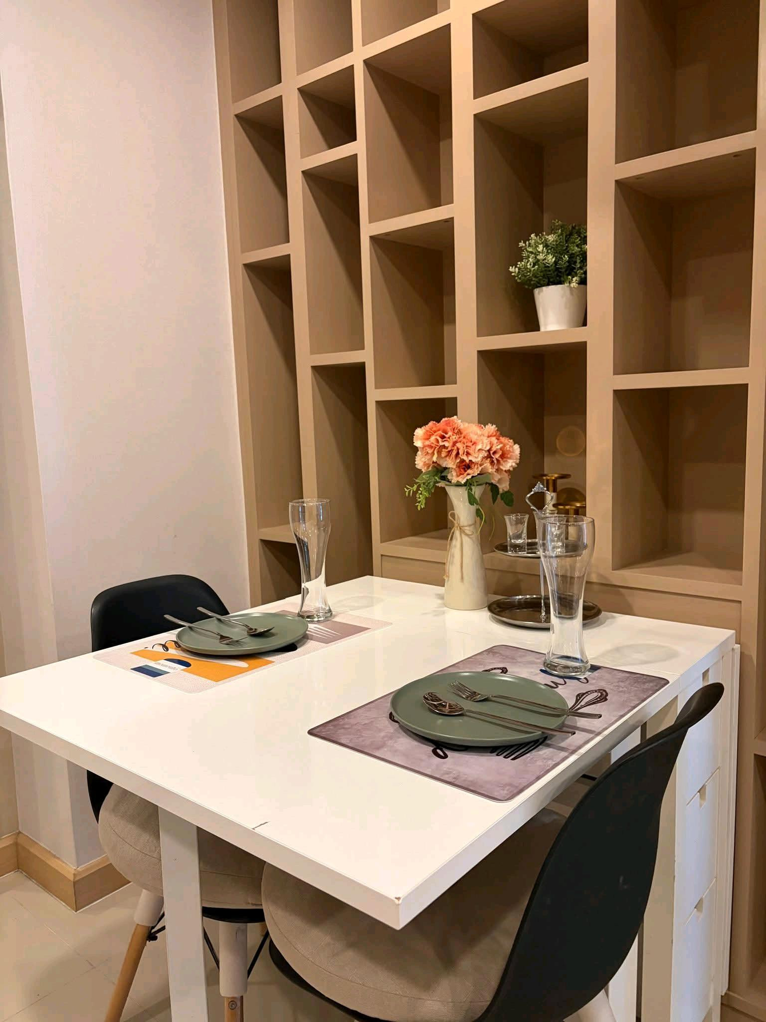 ✨ ตกแต่ง Built-in ทั้งห้อง พร้อมเฟอร์นิเจอร์และเครื่องใช้ไฟฟ้าครบ ห้องใหญ่ พร้อมเข้าอยู่! ✨ – รูปที่ 3