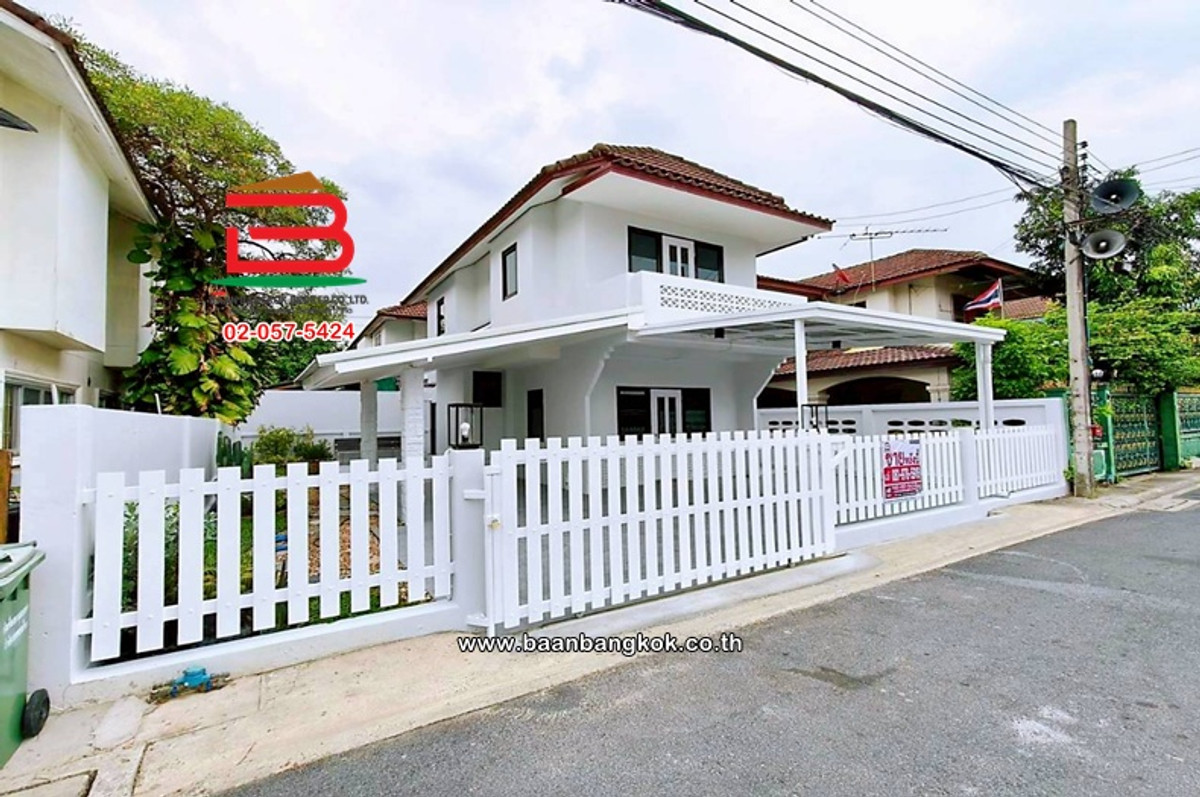 บ้านเดี่ยว หมู่บ้านอัมรินทร์นิเวศน์ 3 ผัง 1 เนื้อที่ 43 ตร.ว. (ซอยสายไหม 13) ถนนพหลโยธิน แขวงสายไหม เขตสายไหม – รูปที่ 3