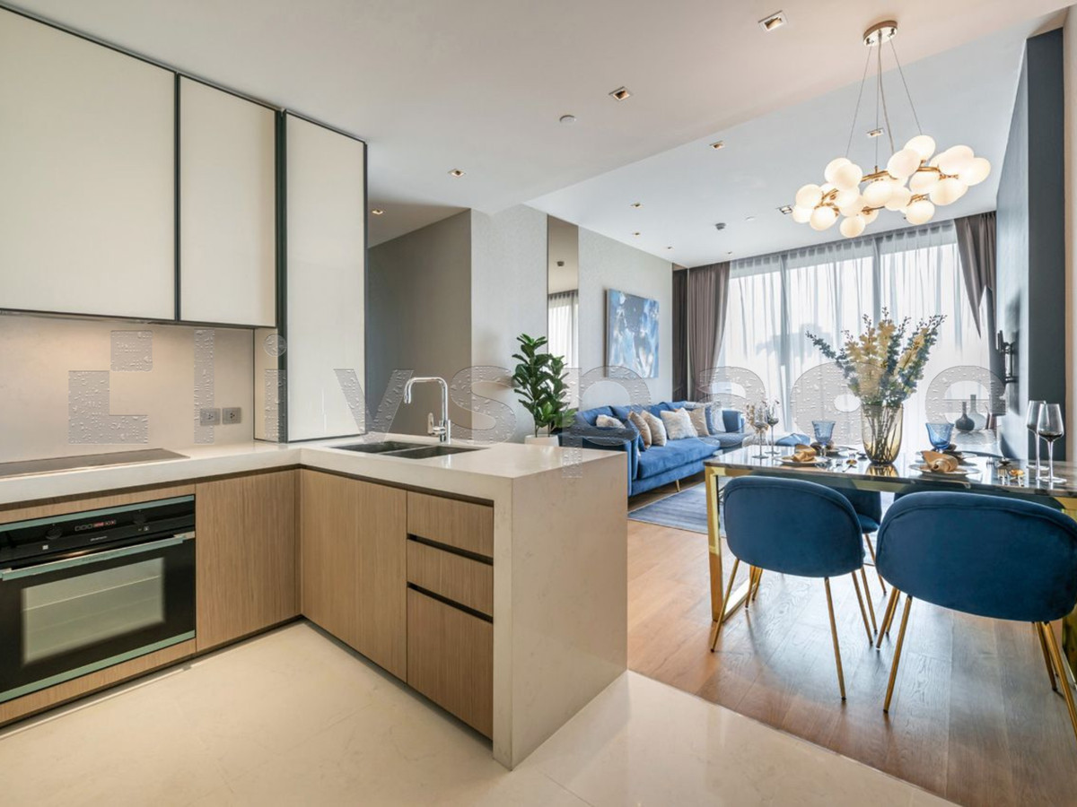 ▚ LJ109ツ ขาย: Beatniq Sukhumvit 32 ✨ 2 ห้องนอน 80.26 ตร.ม. แต่งหรูจัดเต็ม ทิศใต้ วิวสวย! 🏙️💎 – รูปที่ 3