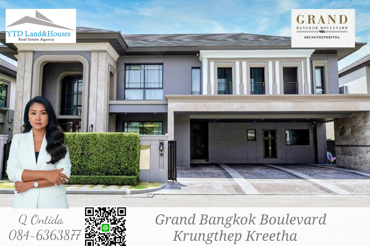 Luxury House for Sale/rent Grand Bangkok Boulevard Krungthep Kreetha Listing no: YT01-2502 Luxury House for Sale/rent Grand Bangkok Boulevard Krungthep Kreetha Listing no: YT01-2502