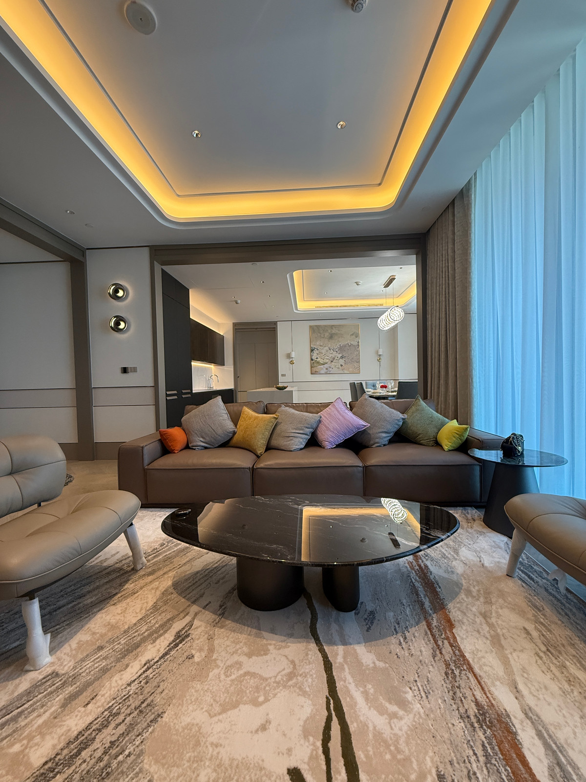 ห้องใหม่ สวยมาก เพิ่งแต่งเสร็จ ยังไม่เคยมีคนอยู่ ชั้นสูง วิวไม่บล็อค – รูปที่ 2
