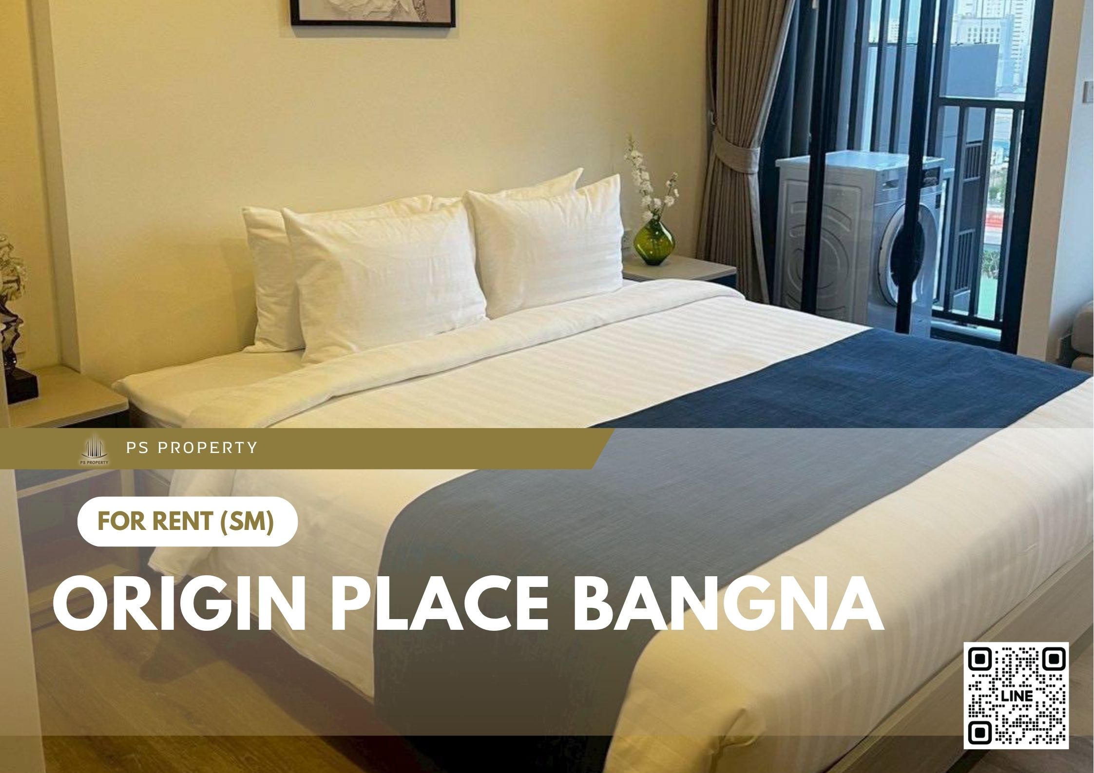 For rent 📍 Origin Place Bangna 📍 Fully furnished with appliances. Near MRT Sri Eiam. For rent 📍 Origin Place Bangna 📍 Fully furnished with appliances. Near MRT Sri Eiam.