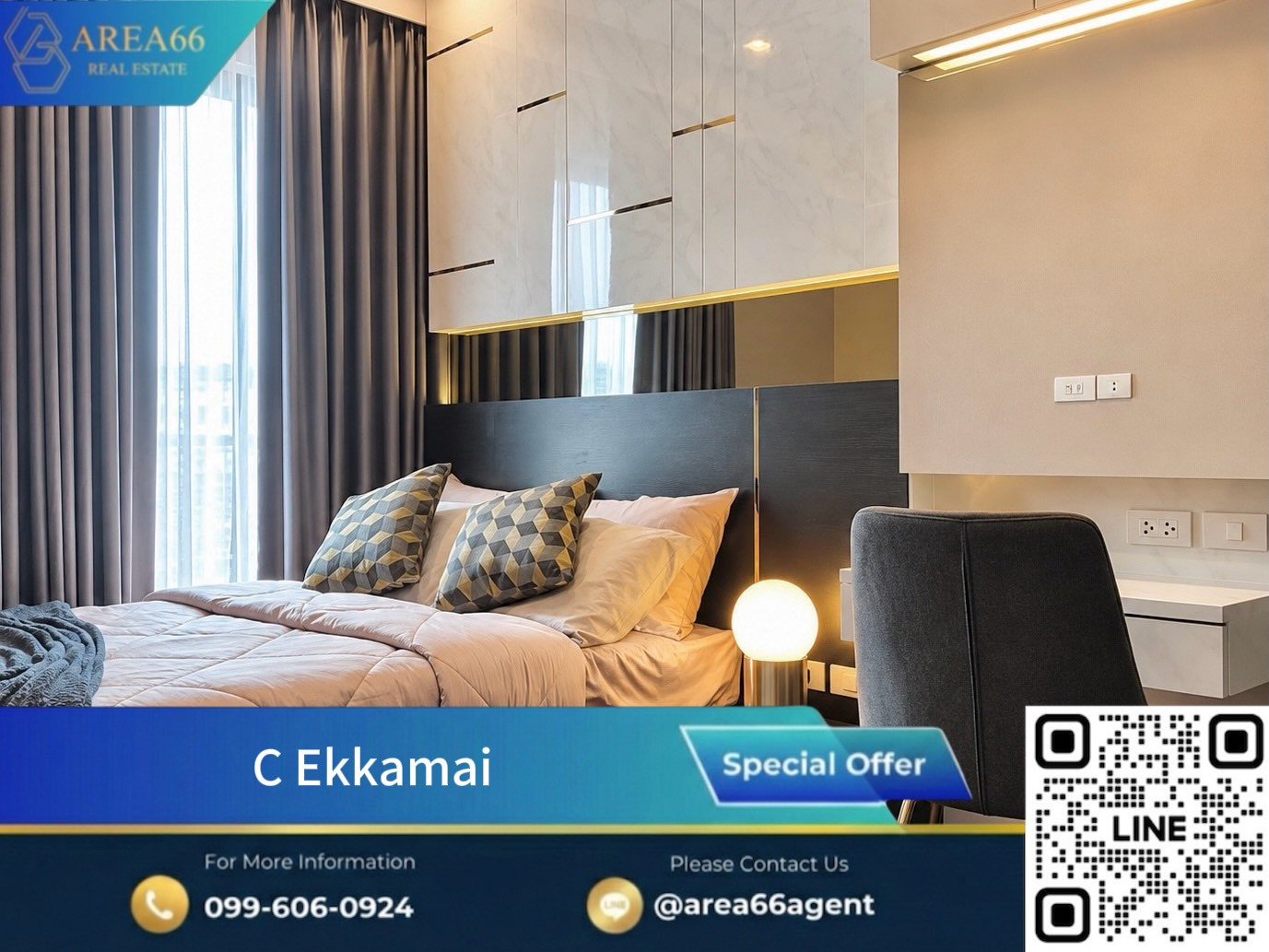 🔥 Nice condo for sale ❗️ Beautiful room ready for transfer C Ekkamai