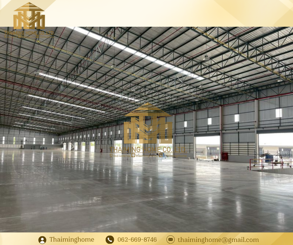 โรงงาน/โกดัง ผังสีม่วงลาย 22,400ตรม พร้อมด็อกโหลด เขาคันทรง ศรีราชา ชลบุรี (TW8-19526) – รูปที่ 2