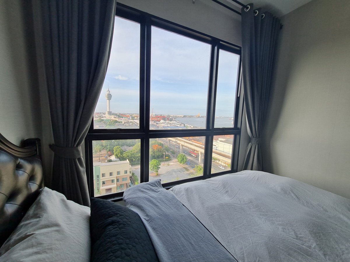✨ Rare Item! View of the Chao Phraya River curve, good floor 12A | KnightBridge Sky River Ocean – fully furnished, ready to drag your bags in ✨ – รูปที่ 2