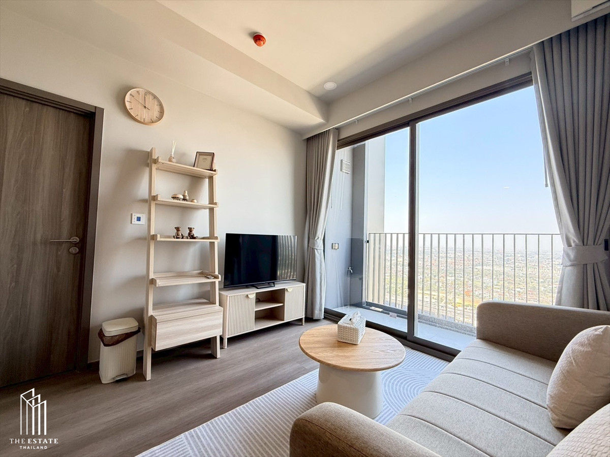 For rent Whizdom The Forestias (Destinia) ห้ชั้นสูง วิวโล่งโซนชานเมืองสบายตา  ห้องตกแต่งสไตล์อบอุ่น @30,000 Baht – รูปที่ 2