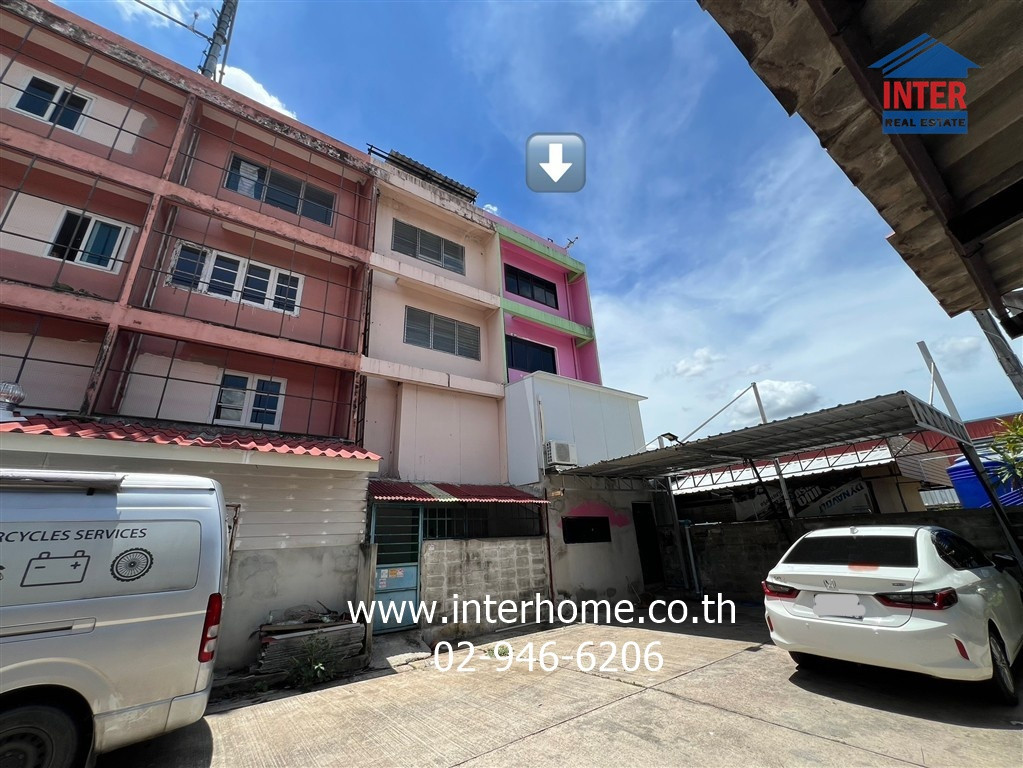 Commercial building, 3.5 floors, 16.6 sq m, Phanason Garden Home 1 Project, Soi Hathairat 33/2. Hathairat Road Along Khlong Song Road, Min Buri District, Bangkok – รูปที่ 4