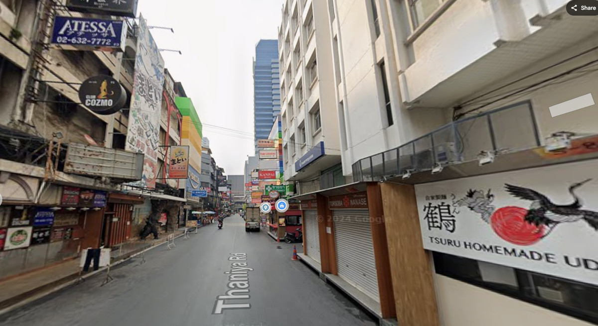 Retail Space for Rent Soi Thaniya BTS Sala Daeng Ideal for Clinic