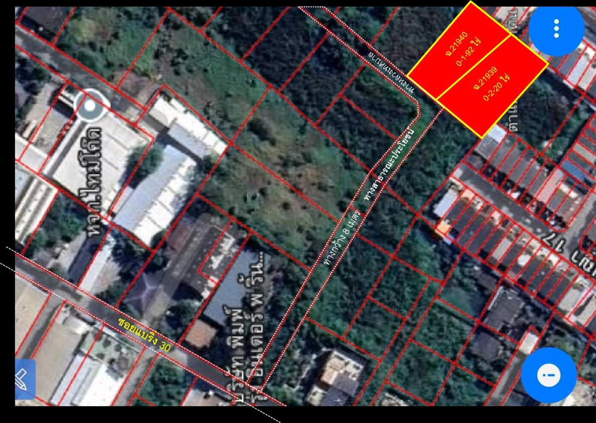 🏡 ขายด่วน! ที่ดินแปลงสวย 412 ตรว.ซอยแบริ่ง 30 ราคาถูกกว่าตลาดมาก 🔥หน้าถนนคอนกรีต กว้างประมาณ 6 เมตรเข้าซอยแบริ่ง 30 เพียง ~750 เมตร🌟 จุดเด่นทำเล (ห้ามพลาด!)ทำเล “แบริ่ง” เชื่อมต่อได้ทั้งสุขุมวิท – ศรีนครินทร์ – บางนาใกล้รถไฟฟ้า BTS แบริ่ง / สำโรงใ – รูปที่ 3