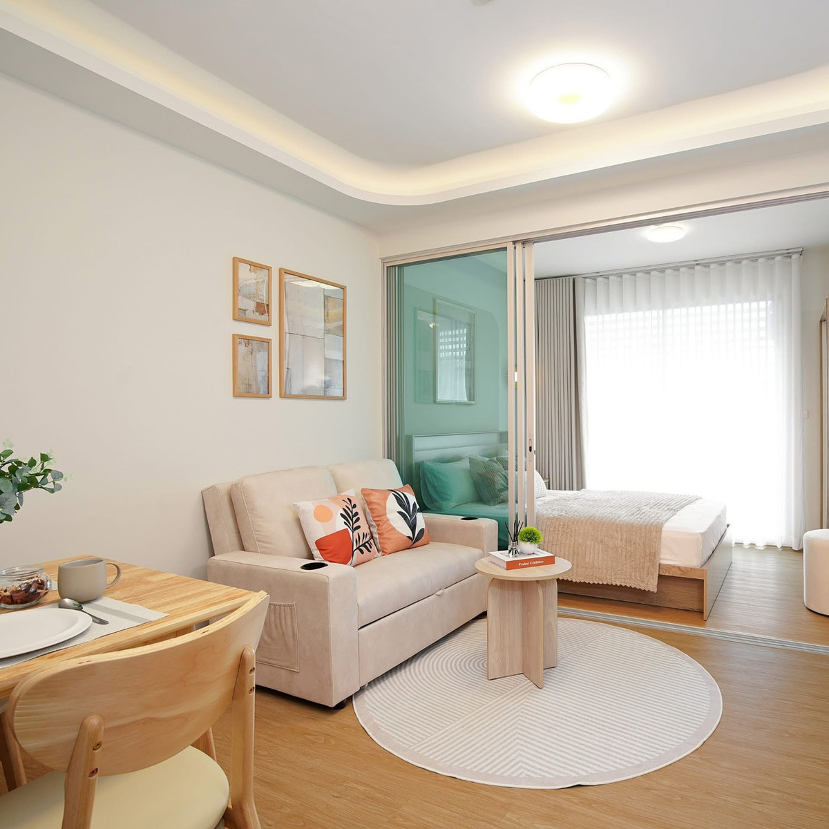 ห้องสวยรีโนเวทใหม่ แถมเเฟอร์ฯใหม่ทั้งห้อง ครบ!!⭐ A Space Me Sukhumvit 77 (เอ สเปซ มี สุขุมวิท 77) – รูปที่ 3