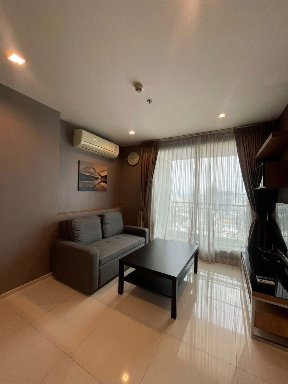 For Rent: Rhythm Huai Khwang, 1 bedroom, 1 bathroom, beautiful room, fully furnished. Ready to move in – รูปที่ 3