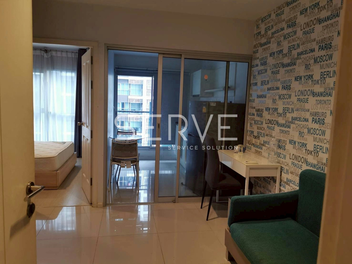  1 Bed Large Room  City view Fully furnished Good Location  Close to MRT Phra Ram 9  400 m. @ Aspire Rama 9