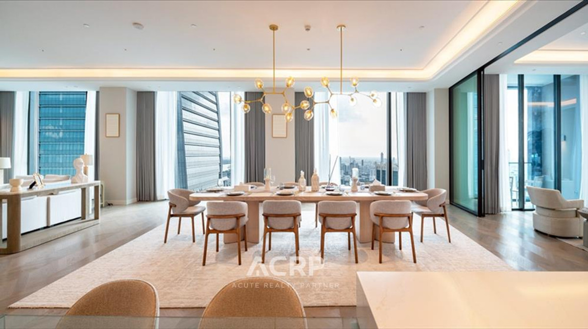 Ultra Rare Penthouse @ One Bangkok – 372 sq.m. Lumpini View, Floor 44. For Sale 310 MB