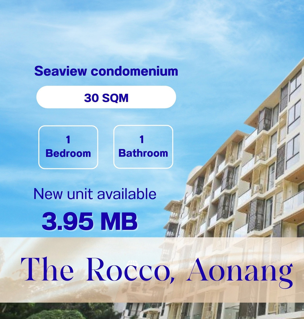The Rocco Condominium Krabi, กระบี่ The Rocco Condominium Krabi, กระบี่