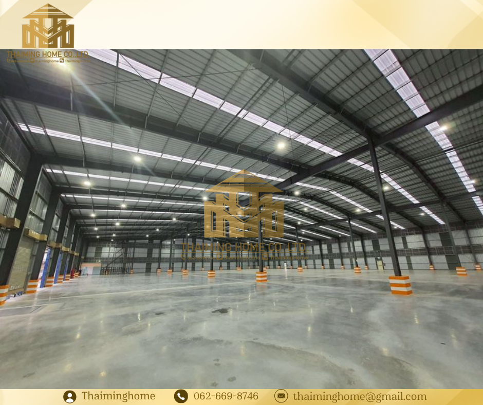 Warehouse for rent with office, size 9,975 sq m., Krok Somboon, Prachinburi, good location (Property Code TW4-21526) Warehouse for rent with office, size 9,975 sq m., Krok Somboon, Prachinburi, good location (Property Code TW4-21526)