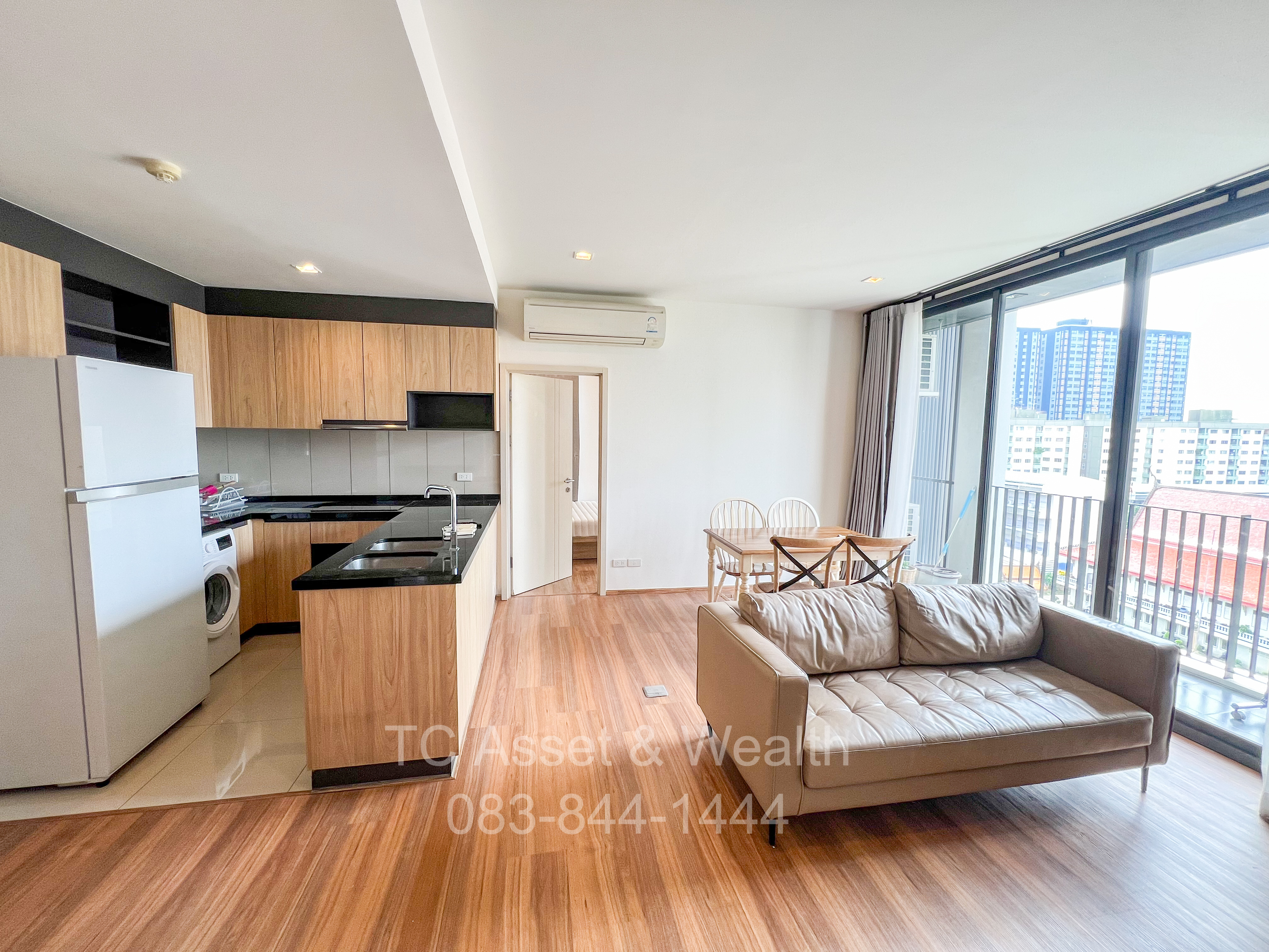 🌟 Rare Item ให้เช่า! Hasu Haus คอนโดริมน้ำ 3 ห้องนอน 92.64 ตรม. ชั้น 7 ห้องมุม วิวคลอง พร้อมอ่างอาบน้ำ 🌟 เพียง 80,000 บาท/เดือน🌟 – รูปที่ 2