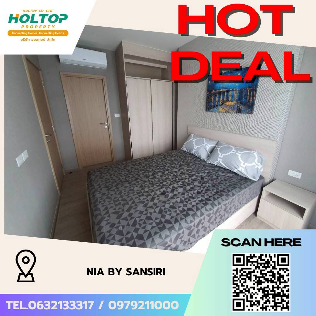 #L456🎉 180569 Condo for rent NIA by Sansiri (Sukhumvit)  