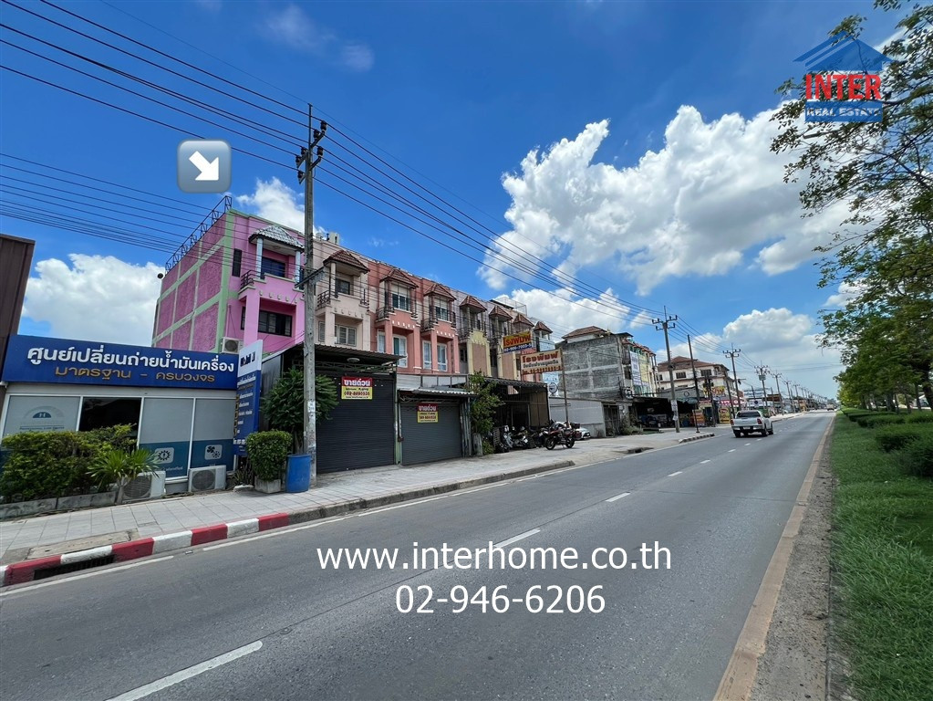 Commercial building, 3.5 floors, 16.6 sq m, Phanason Garden Home 1 Project, Soi Hathairat 33/2. Hathairat Road Along Khlong Song Road, Min Buri District, Bangkok – รูปที่ 3